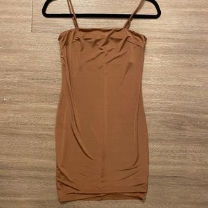 Simple Brown Dress